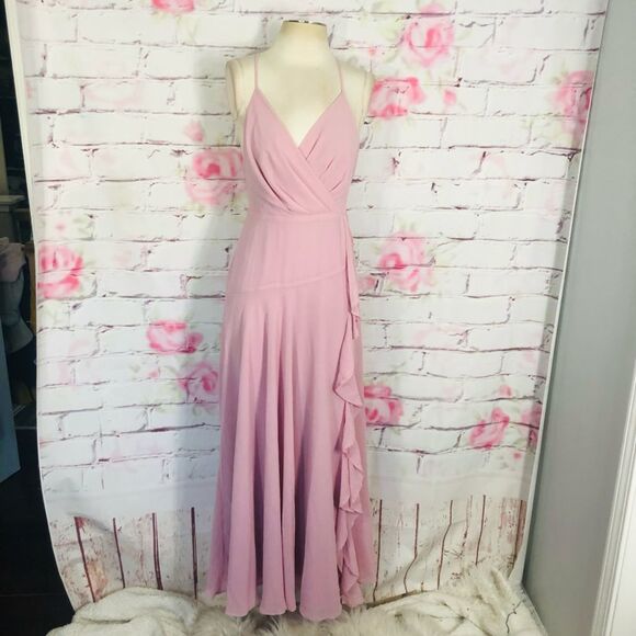 Astr the label HOLLAND MAXI DRESS in lilac nwot - Picture 2 of 16